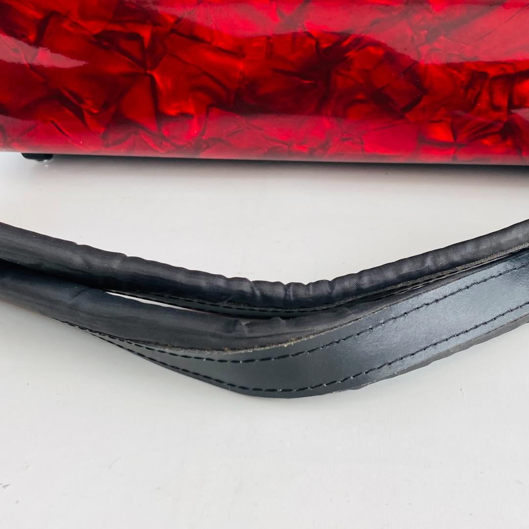 美品 BAILE アコーディオン M2019 30鍵 24ベース 赤 ケース付