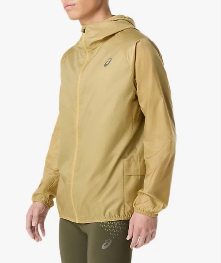 asicsアシックス　ランニングパッカブルライトジャケット