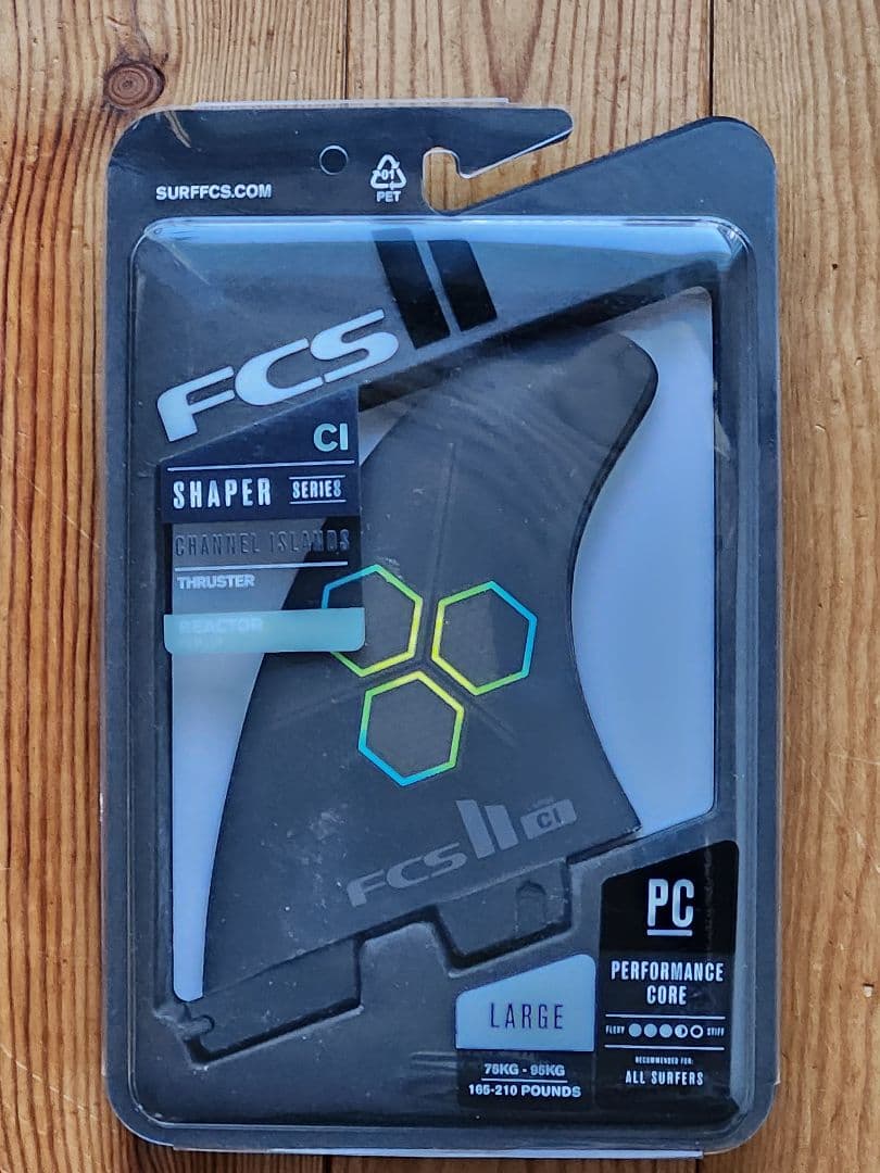 ＜新品・送料込み＞ FCSⅡ チャンネルアイランズ CI トライフィンL　黒