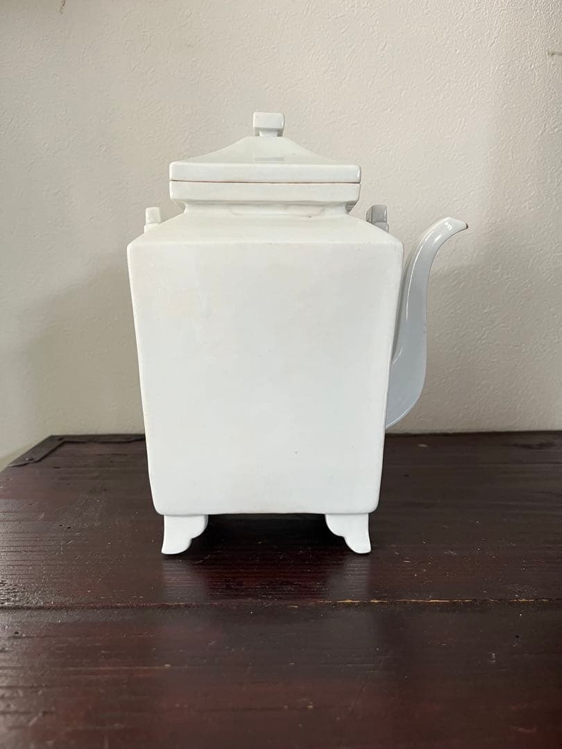 古出石　出石焼　白磁水注　盈進社　明治　東山焼　王地山焼　古伊万里　赤穂焼　薩摩