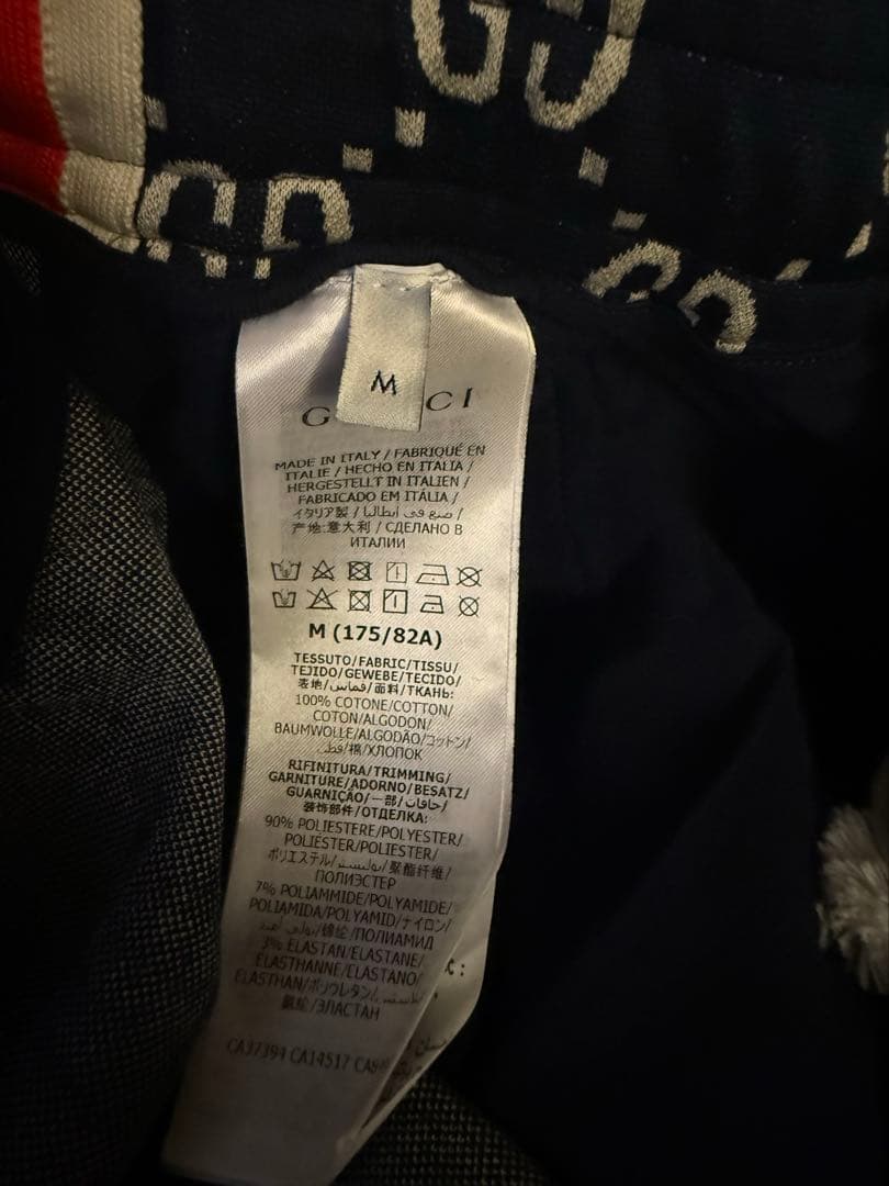 美品グッチセットアップメンズM