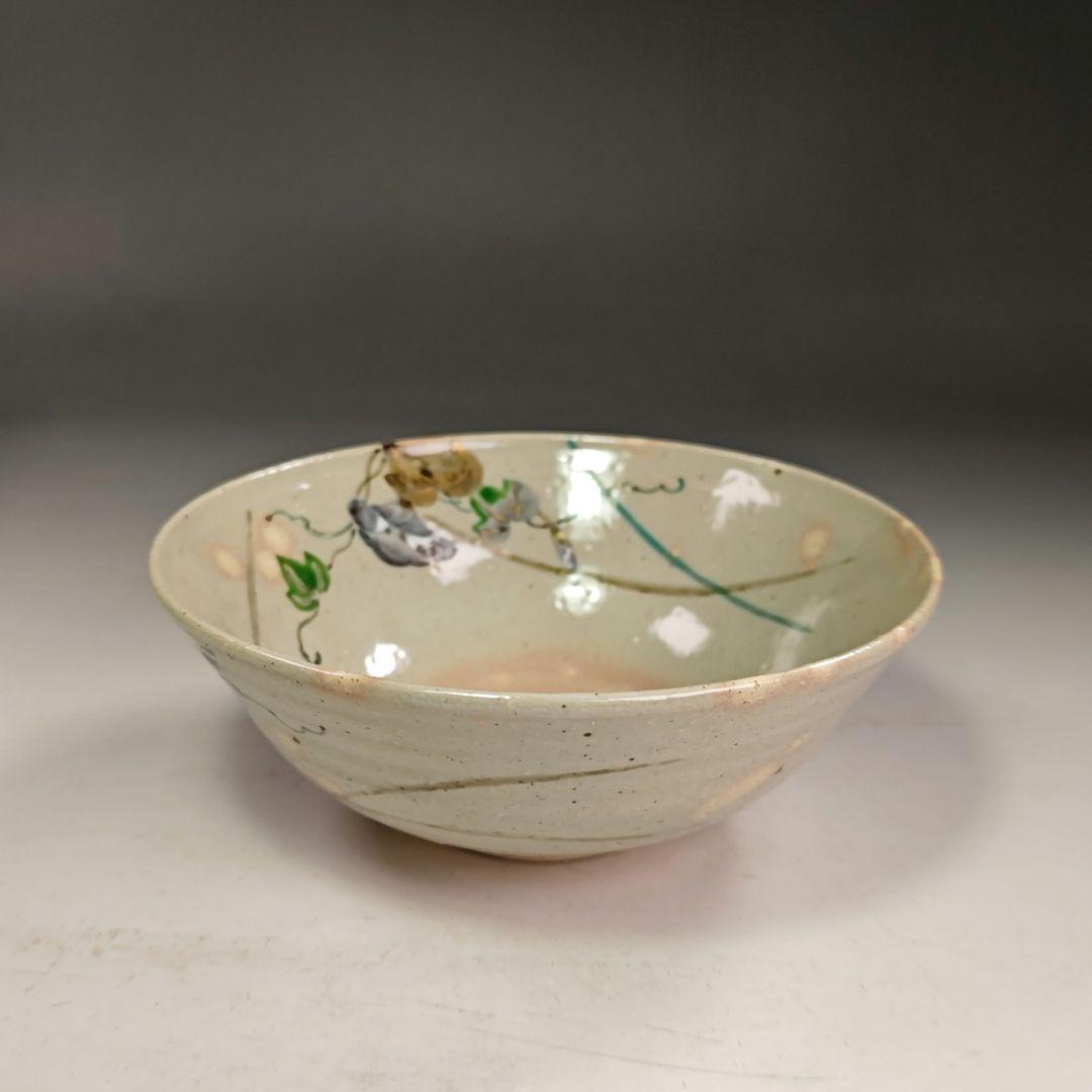 イ877 茶碗『中村清雲造』『乾山写朝顔絵　茶碗　共箱』茶道具　抹茶碗