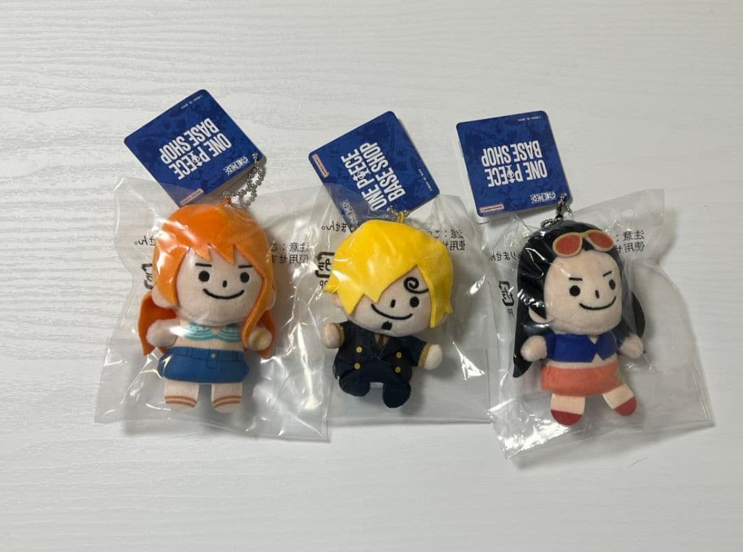 ONEPIECE BASE SHOP ゆびぬい　ナミ　サンジ　ロビン