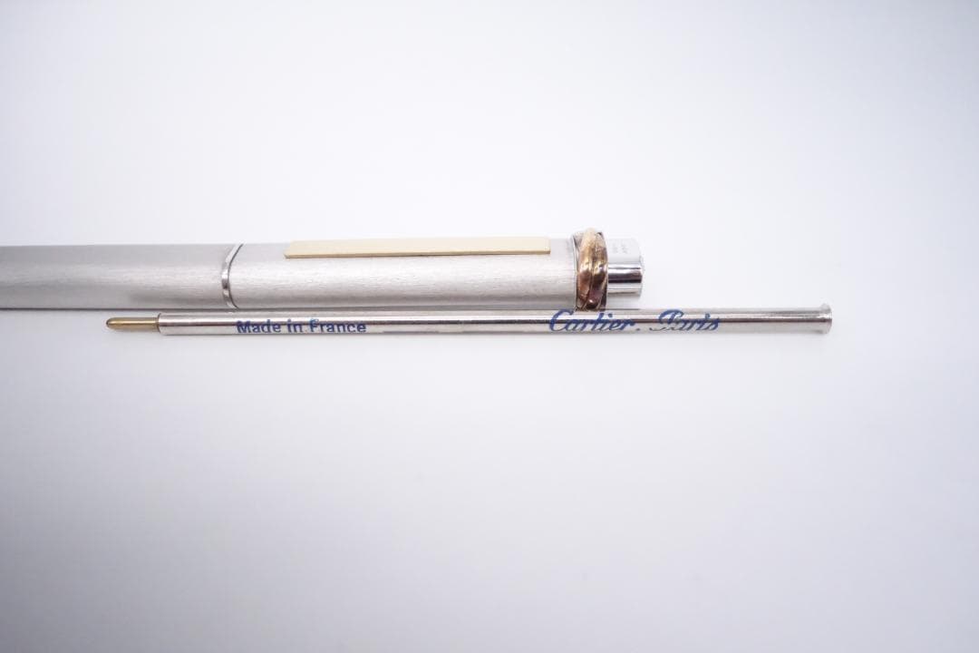 Cartier カルティエ トリニティ ボールペン シルバー マット加工