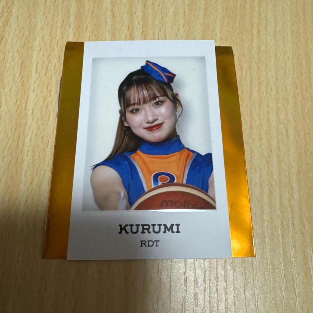 【新品】茨城ロボッツ RDT KURUMI チェキ風トレカ キーホルダー セット