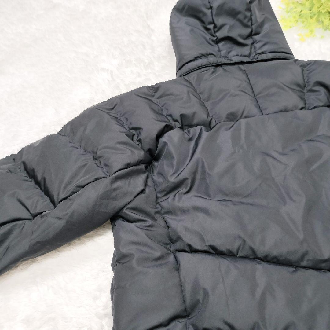 ミズノ　大きいサイズ　ベンチコート　ダウン　ロング　ブラック サッカー