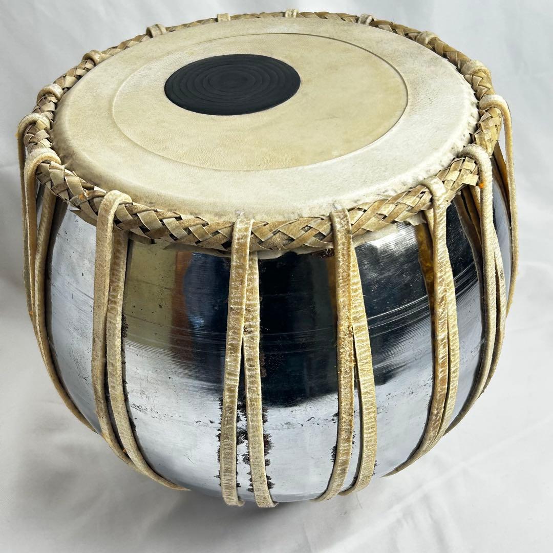 インド楽器 タブラ Tabla 打楽器セット 伝統楽器 民族楽器 ケース付