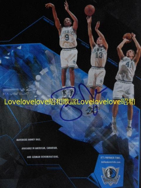 ❤️NBAスーパースターお宝超レア直筆サイン❤️永久欠番スティーブ・ナッシュ選手