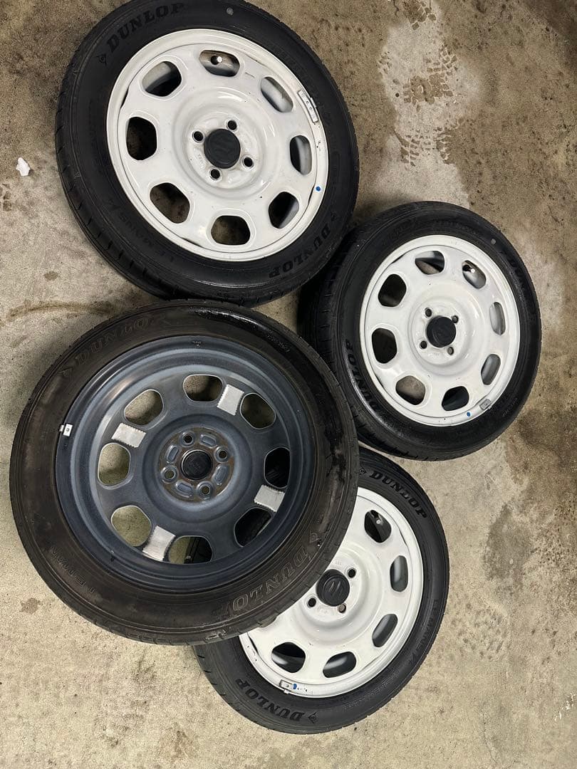 。。。 送料無料　2024年製造DUNLOP 165/60R15