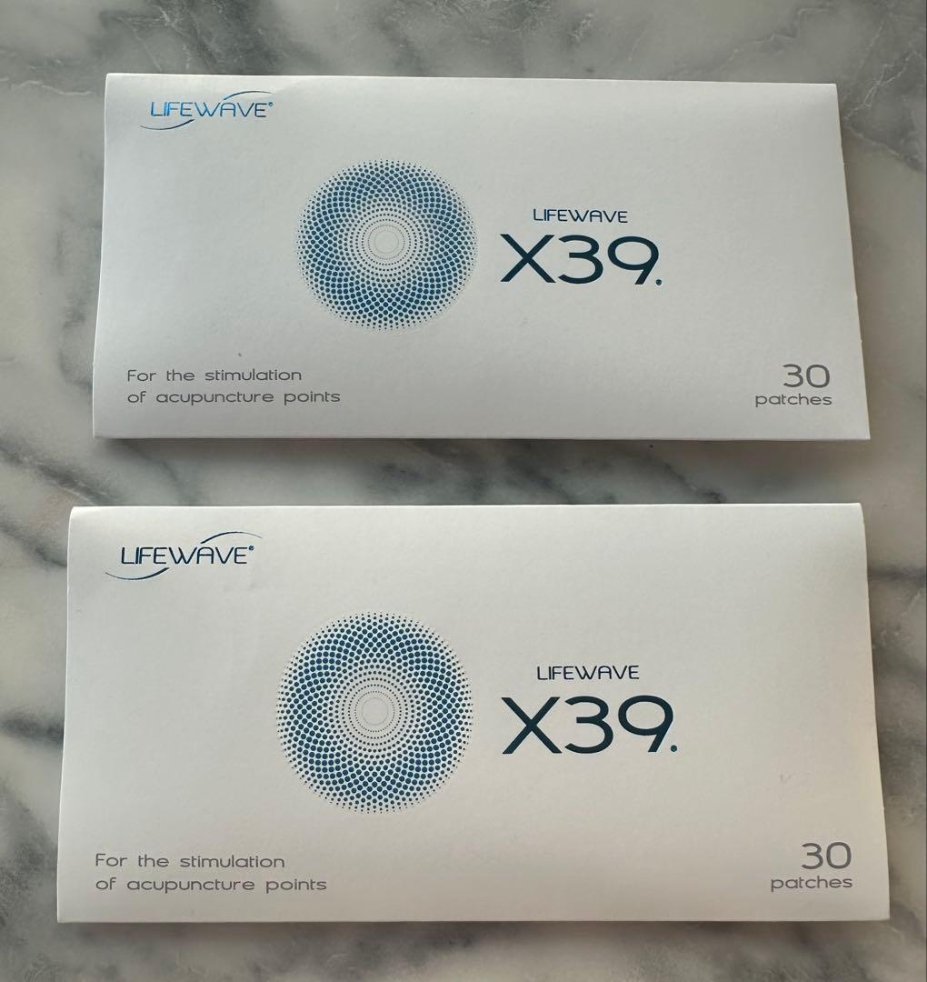 【新品未使用】LIFEWAVE X39 30枚入り✖️2袋説明書付き