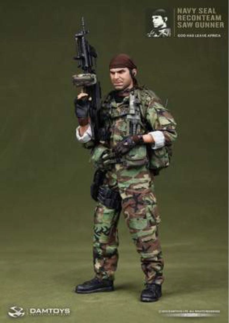 ミリタリー NAVY SEAL RECONTEAM SAW GUNNER