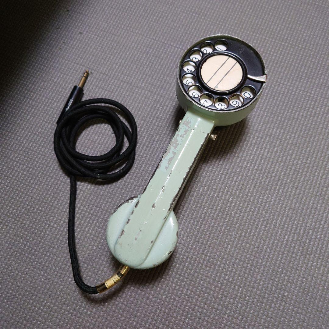 アンティーク　試験用送受器