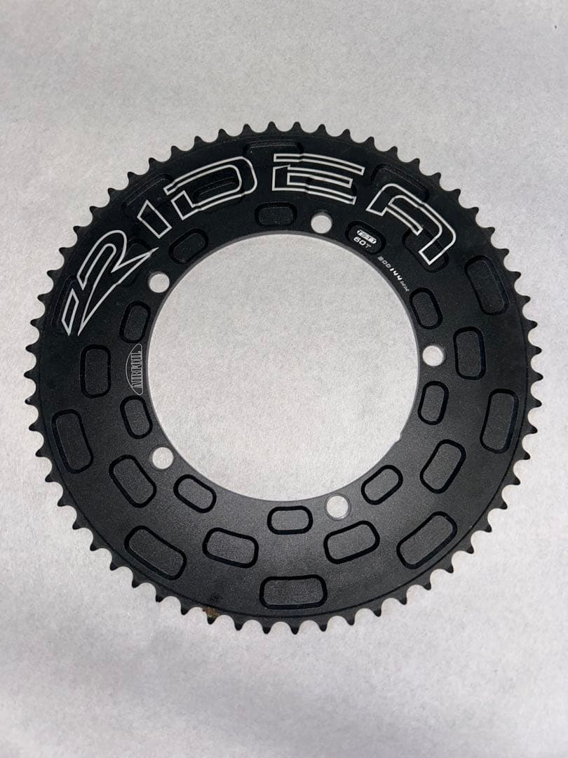 RIDEA TS-TI 60T チェーンリング 144mm BCD ブラック