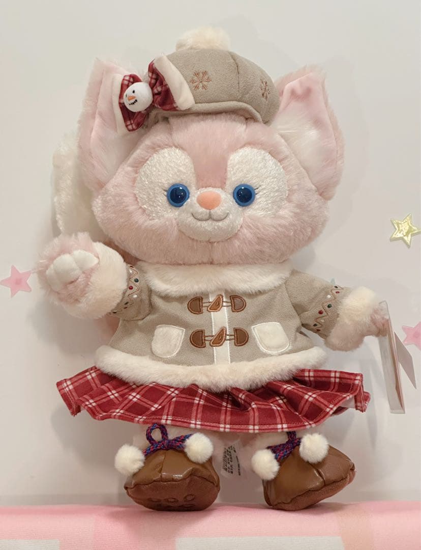 お顔厳選　上海ディズニー　初代リーナベル トイスケルトン入り　ぬいぐるみS G番