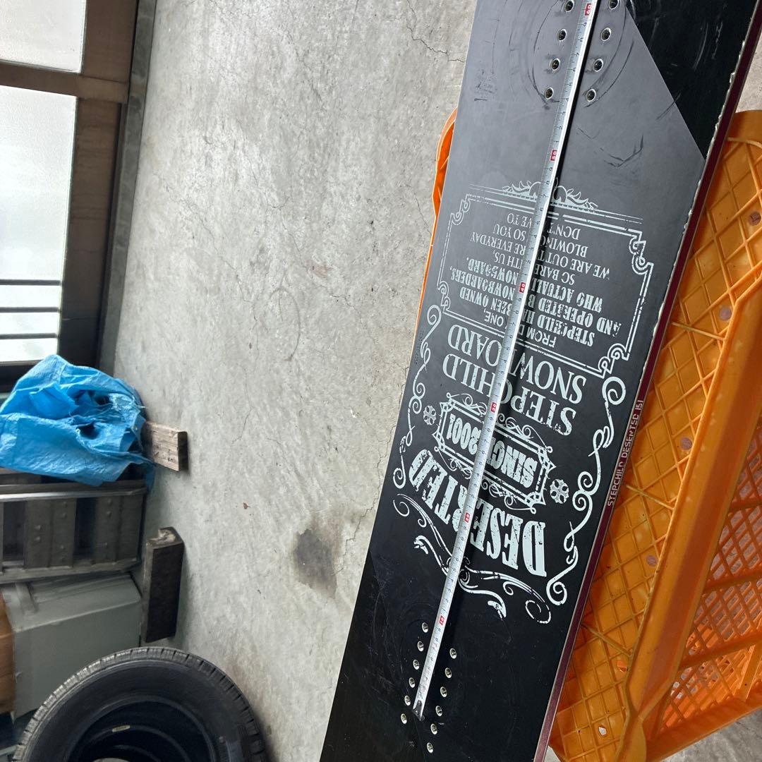 STEPCHILD 151センチ　ダブルキャンバー　送料込