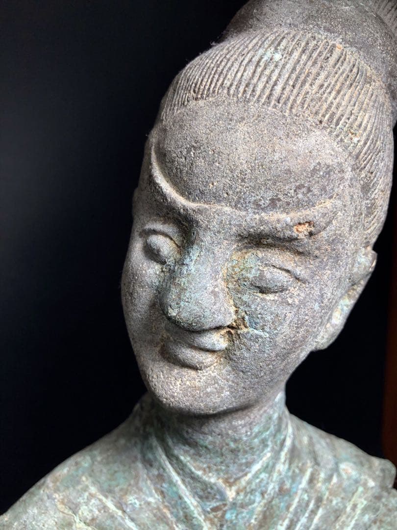 青銅 舞人立像 中国美術　春秋戦国時代　複製