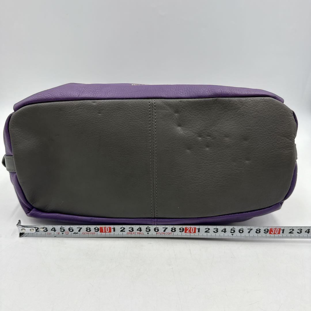 【未使用】CHARRIOL シャリオール ハンドバッグ パープル