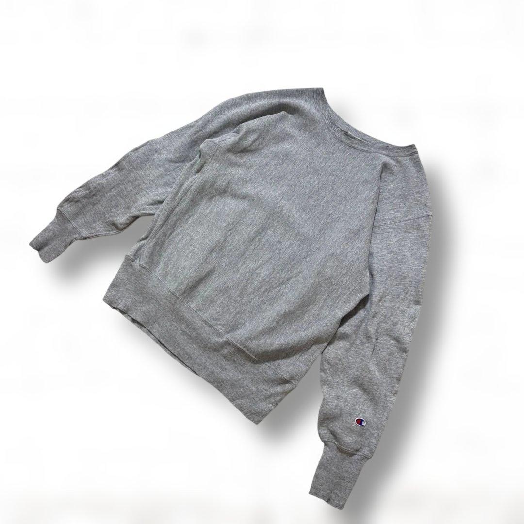 champion リバースウィーブ　単色タグ　黄色　USA製　90S L