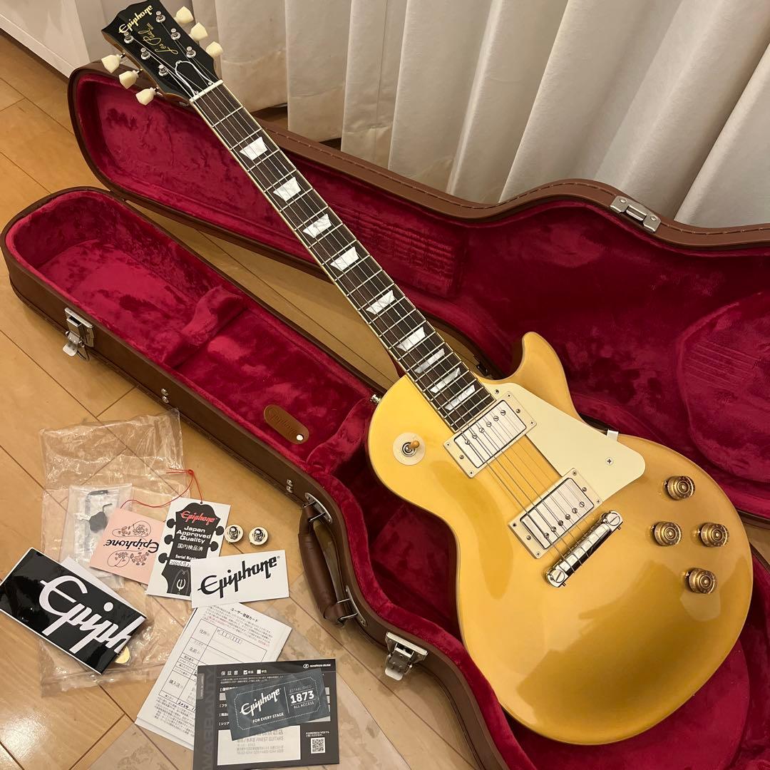 【美品】Epiphone Tak Matsumoto 1955 LP ゴールド