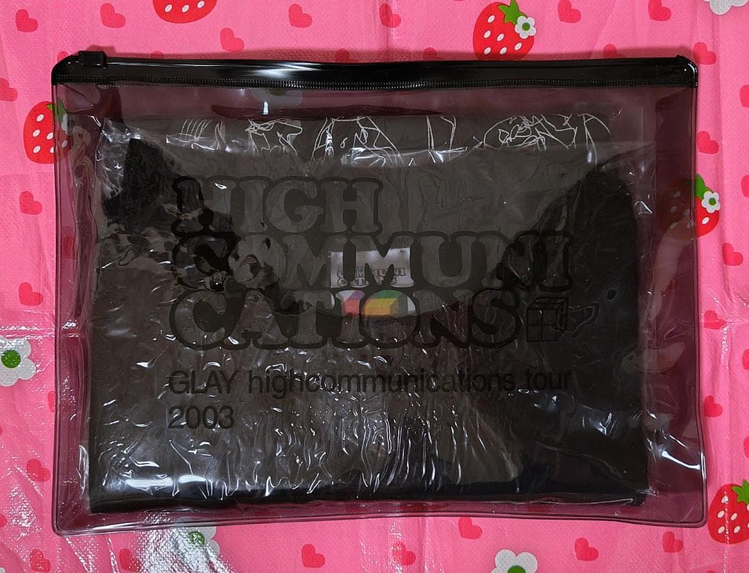 GLAY HIGHCOMMUNICATIONS TOUR 2003 黒Tシャツ