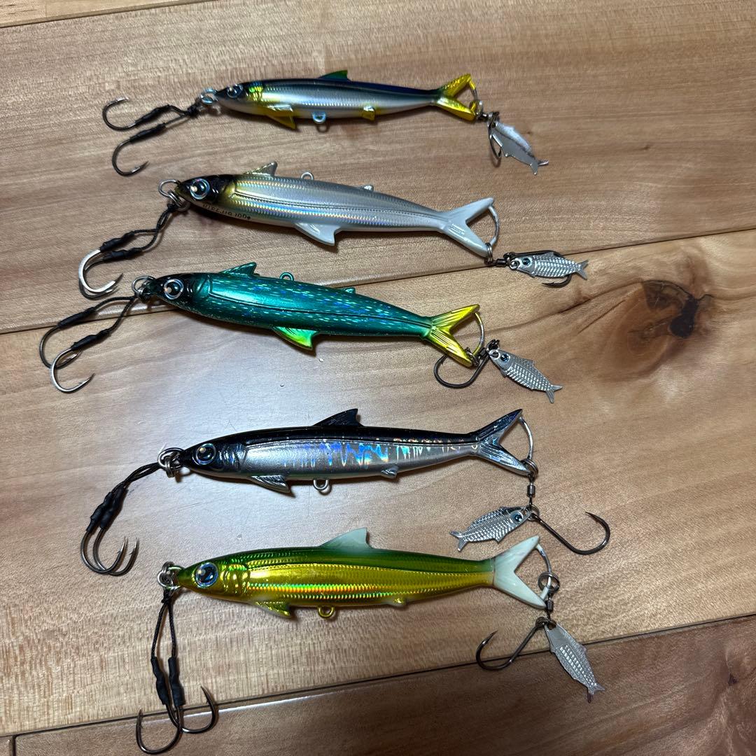 HIREJIG メタルジグセット 60g1個100g4個