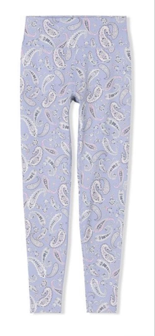 チャコット　ペイズリー柄ヨガレギンス