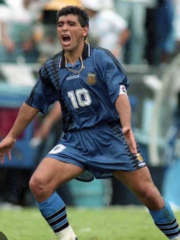 アルゼンチン代表ゲームシャツ(１９９４年ビジター用)