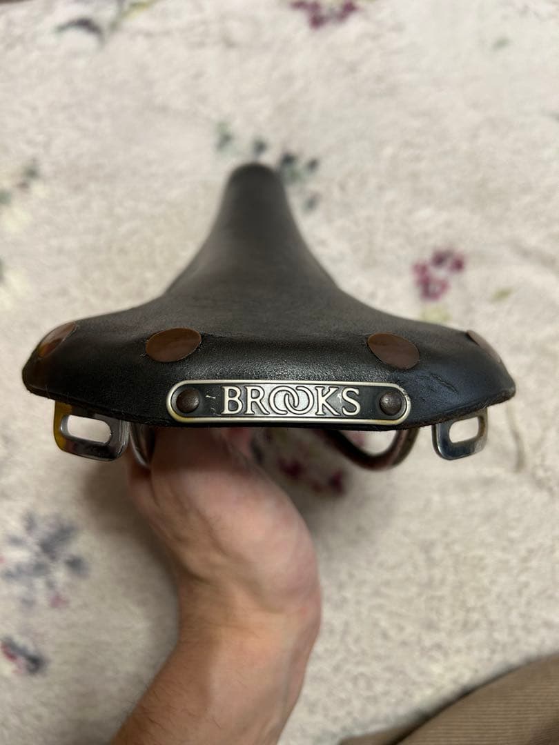 BROOKS SWIFTレザーサドル　ブラック