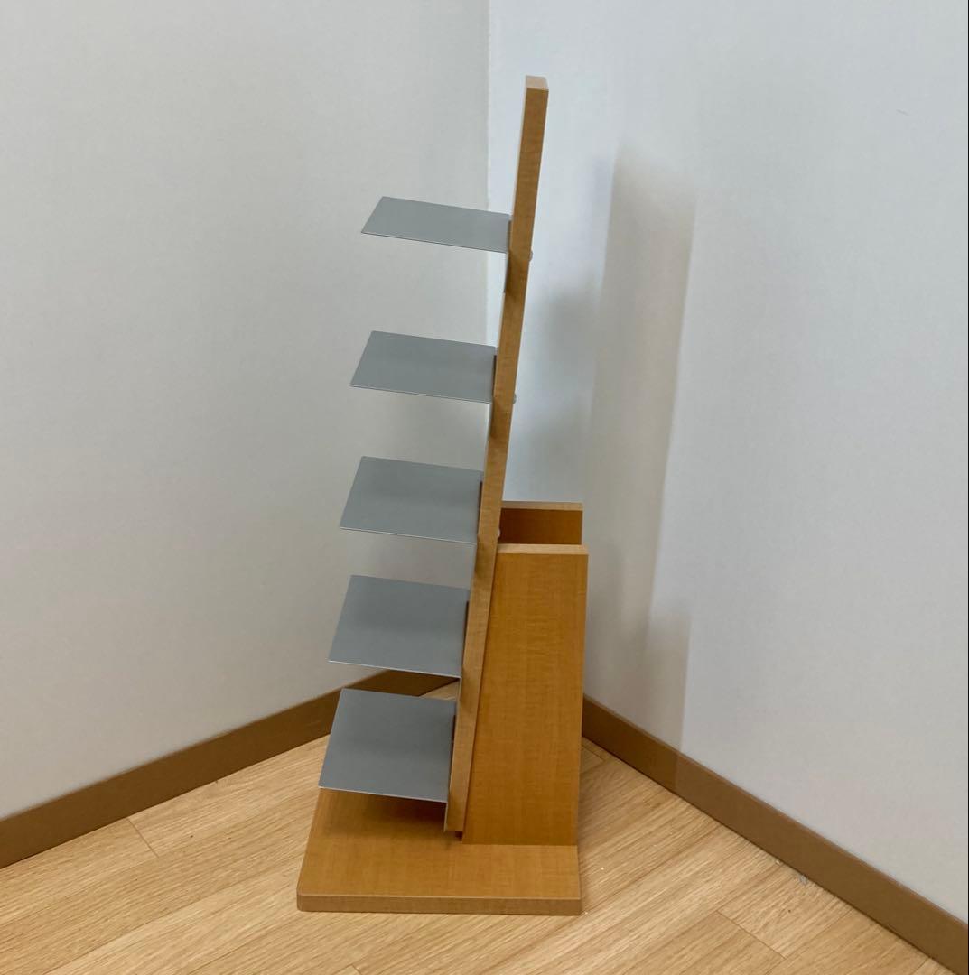 オークス　ブックタワー　ロータイプ　ナチュラル