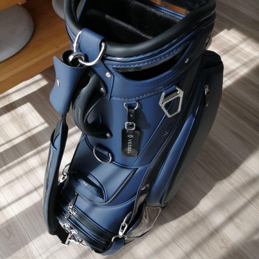 Vessel Prime 2.0 CarbonNavy キャディーバッグ