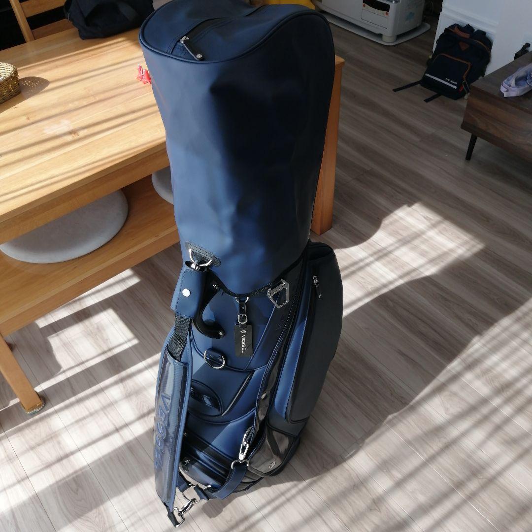 Vessel Prime 2.0 CarbonNavy キャディーバッグ