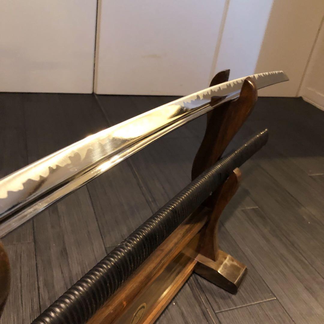 本格模造刀　居合刀　樋入り刀身　亜合金刀身　刀