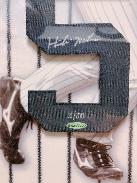 松井秀喜ファン必見！！！  松井秀喜直筆サイン入りフォト