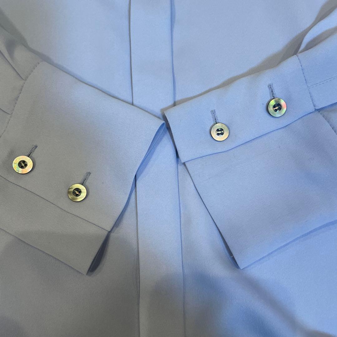 ADORE ライトデシンブラウス水色