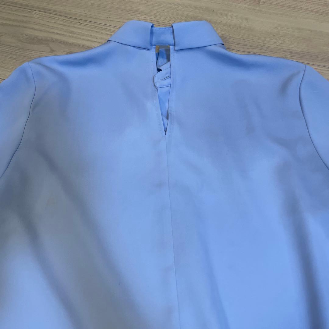 ADORE ライトデシンブラウス水色