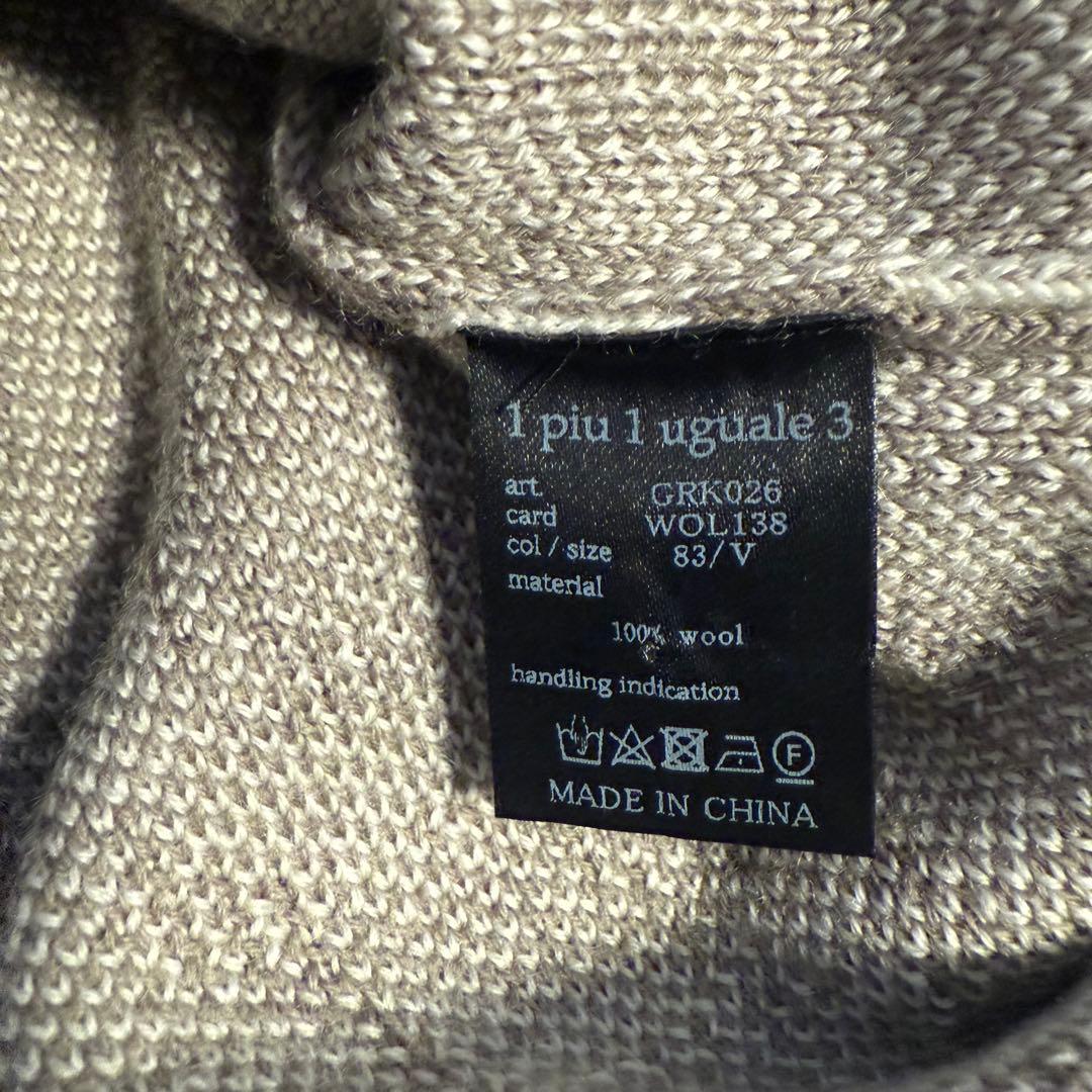 1PIU1UGUALE3 GOLF セーター　【新品未使用】