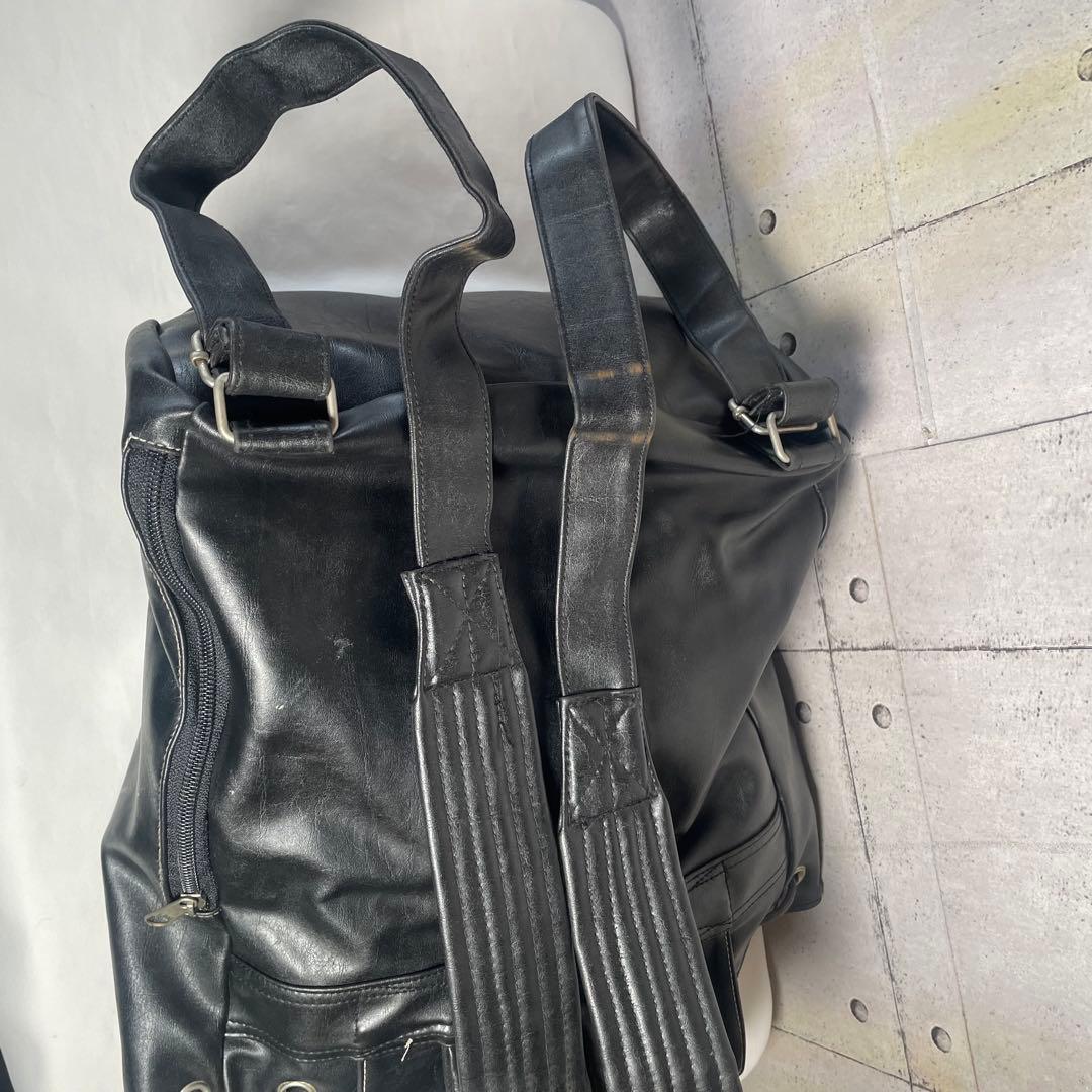 にゃん子商店☆。ハーレーダビッドソン　レザー　巾着　リュック　バックパック