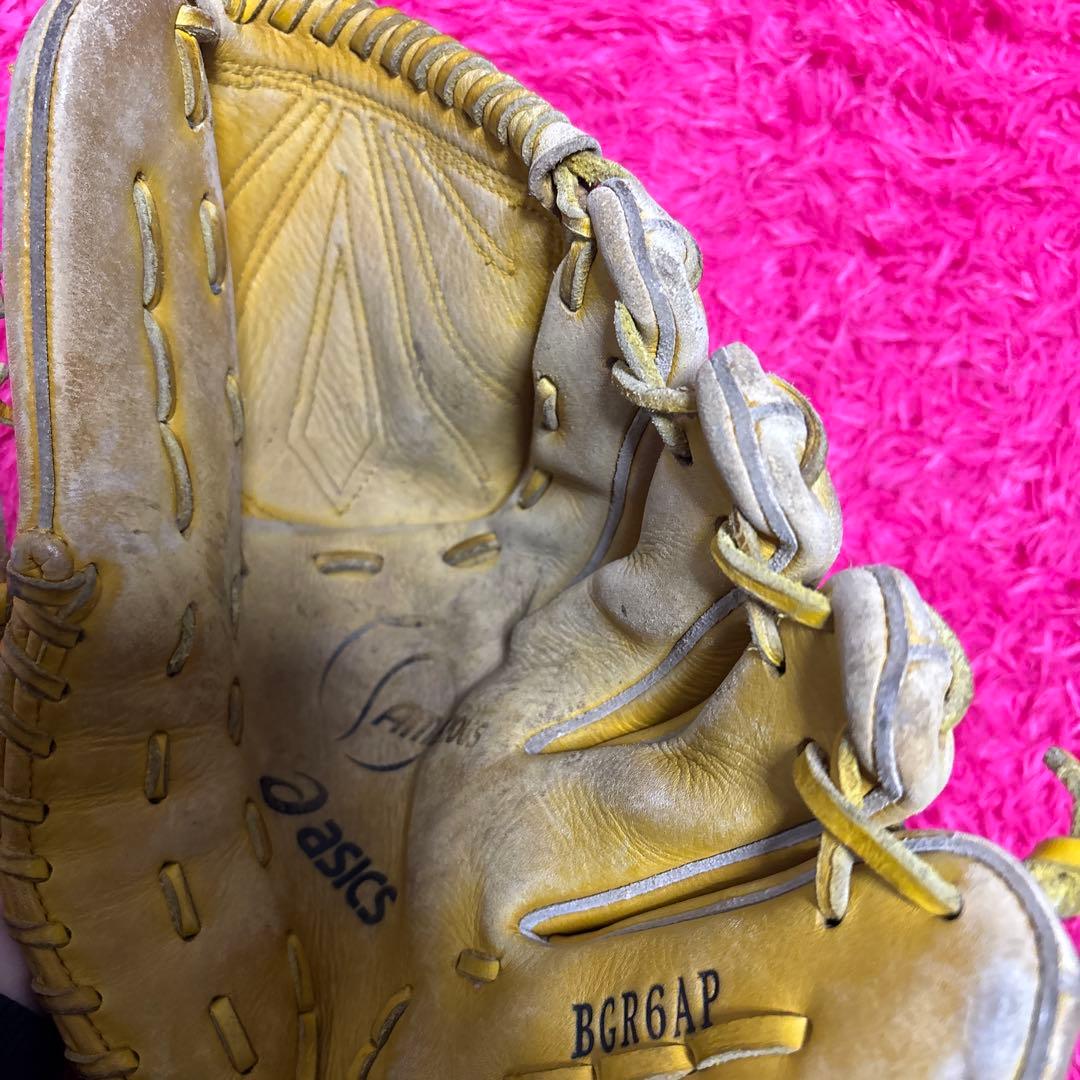 asics 軟式グローブ BGR6AP 黄