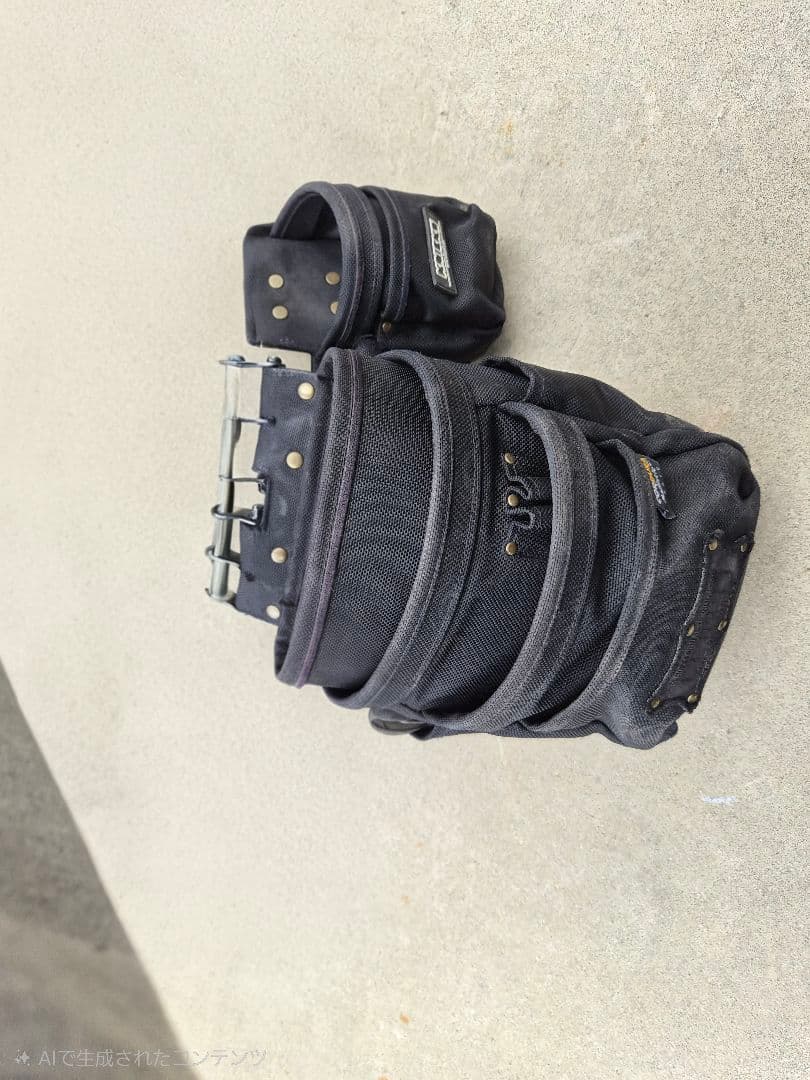 ニックス　腰袋　カップ　コーデュラバリスティックセフチェーン付き