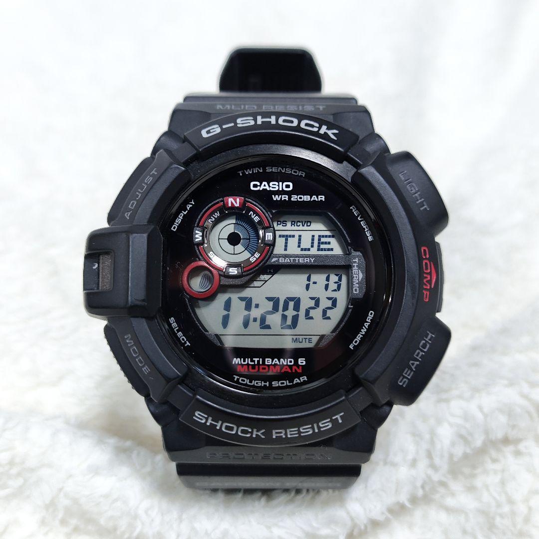 【極美品】G-SHOCK マルチバンド6 マッドマン GW-9300