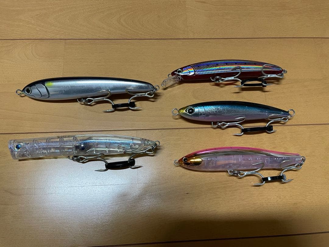 シマノ 21ツインパワーSW 8000HG + プラグ6本セット