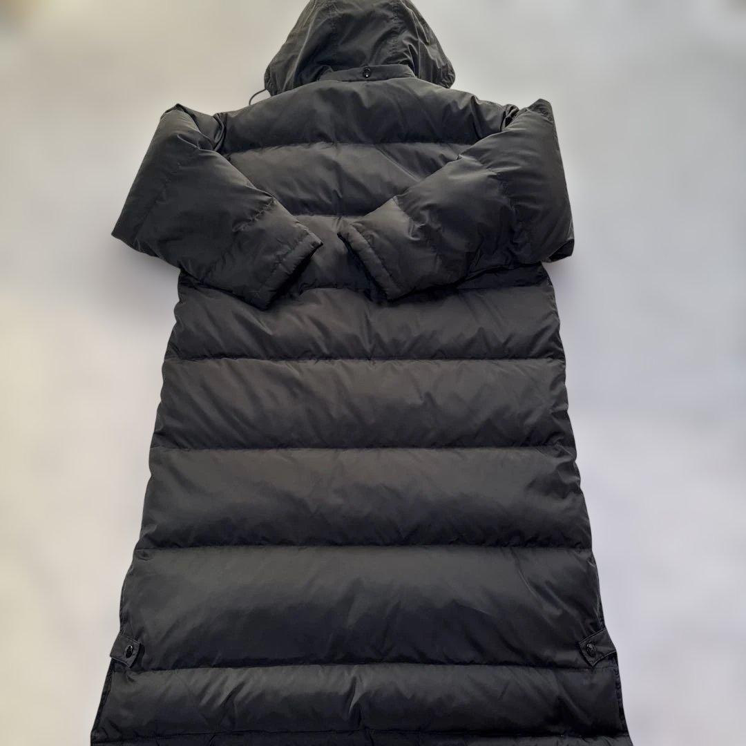 美品/Puma プーマ　黒 ブラック ダウン　ロングコート　ベンチコート　M