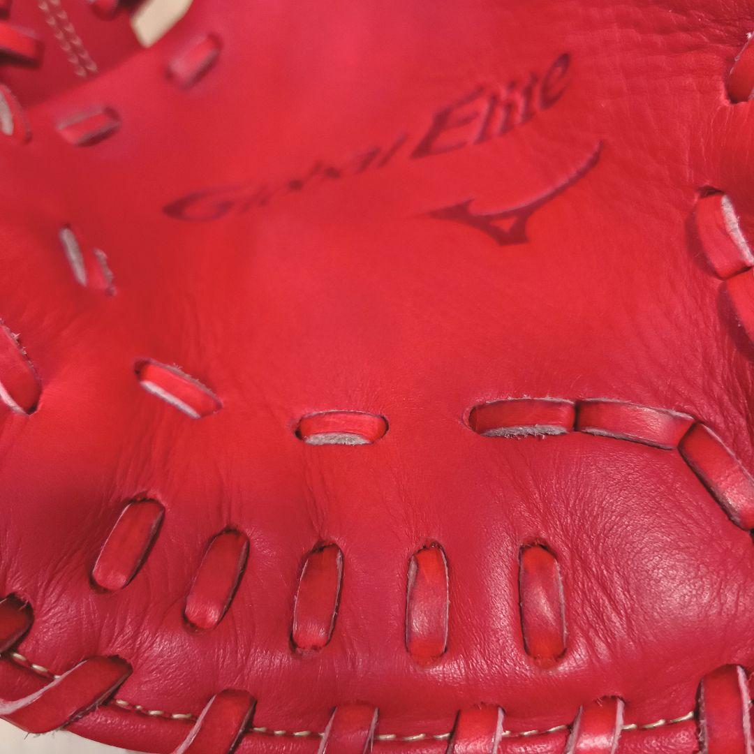 美品　MIZUNO グローバルエリート　大人用　軟式 内外野手グローブ　専用袋付