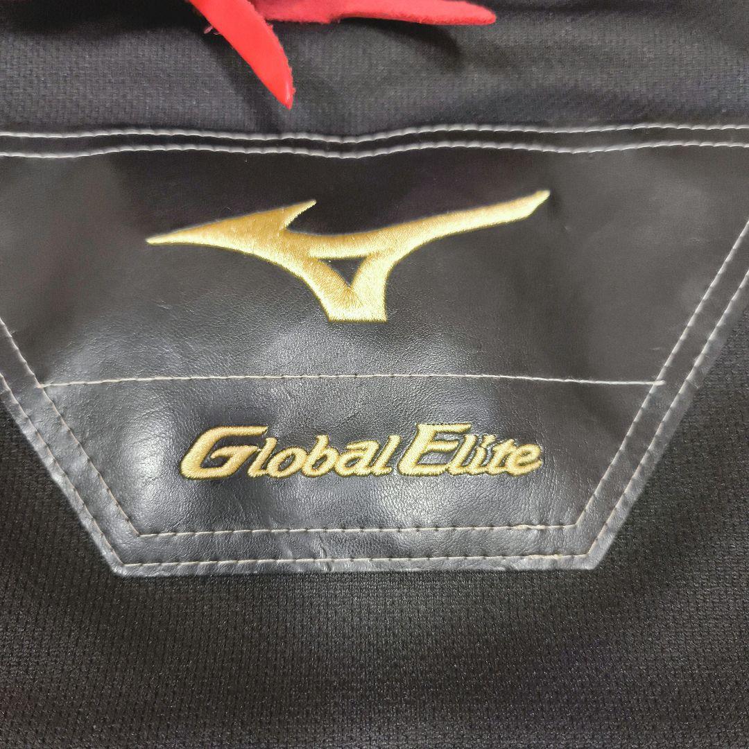 美品　MIZUNO グローバルエリート　大人用　軟式 内外野手グローブ　専用袋付