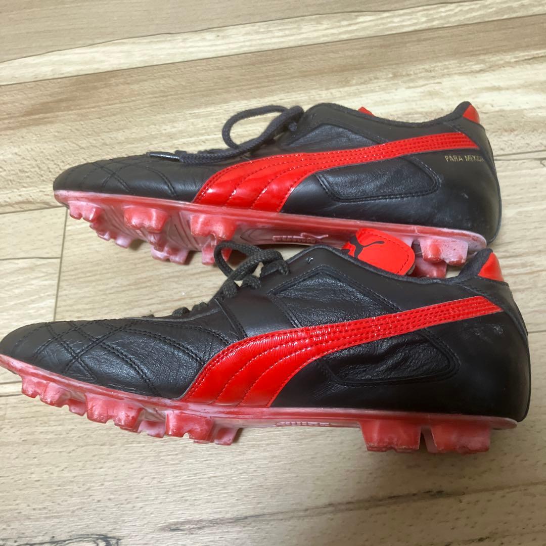 サッカースパイク　プーマ　パラメヒコGCi 26.5㎝　赤黒