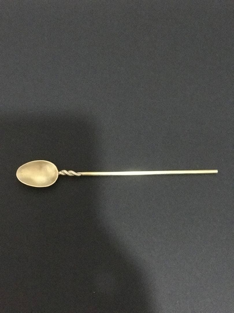 日渓美佐江　spiral spoon 真鍮