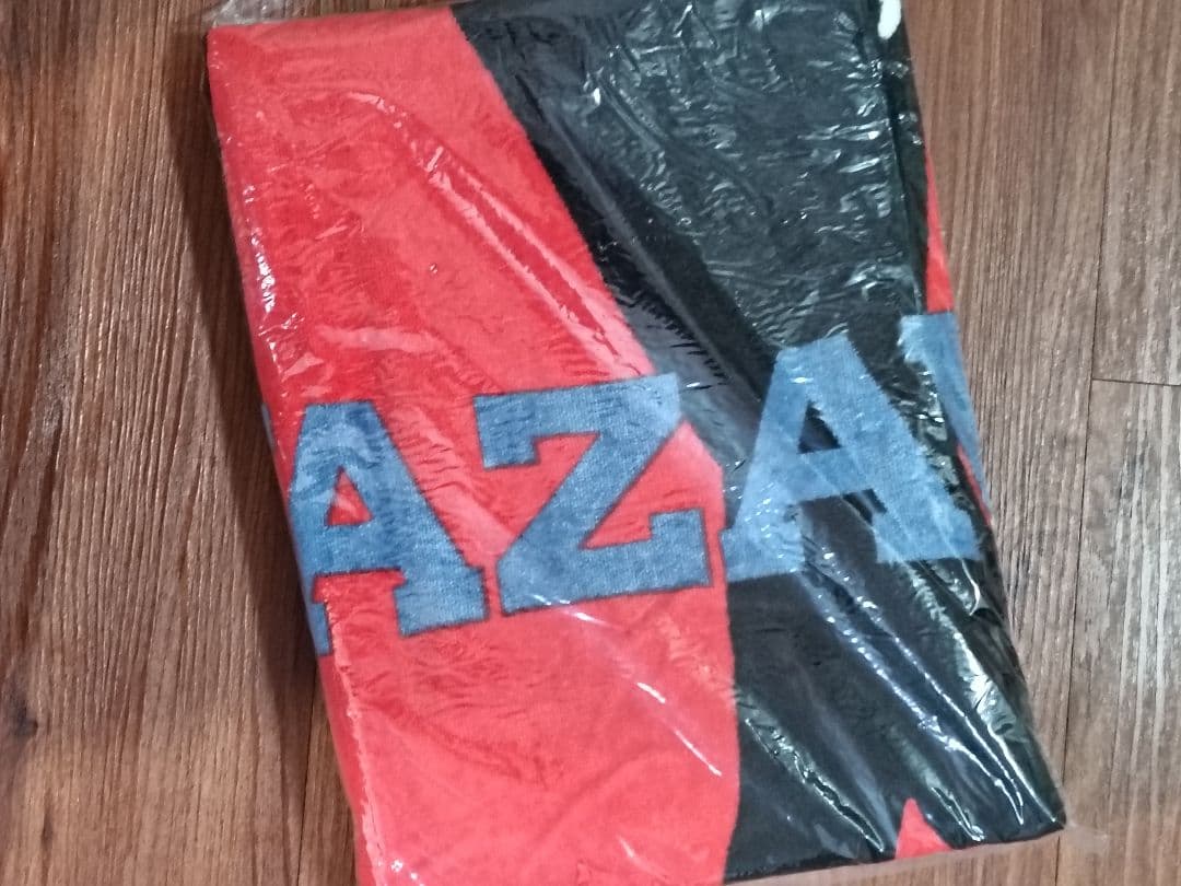 矢沢永吉　スペシャルビーチタオル　SBT（Ｎｅｗ　姿）レッド旧サイズ