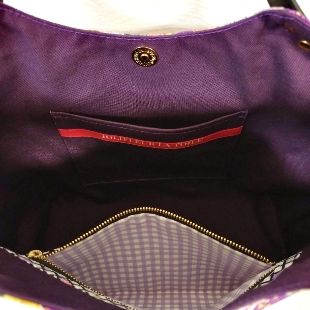 花柄トートバッグ☆ジョリーフルール