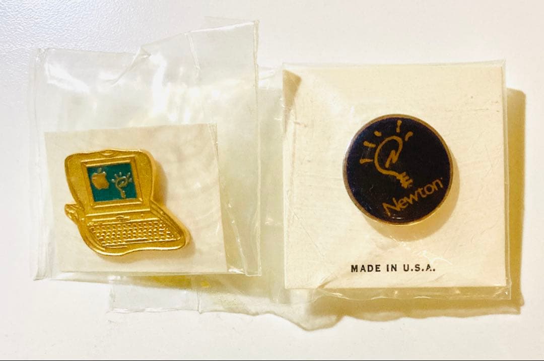 [未開封]Apple Newton pins ピン ヴィンテージ
