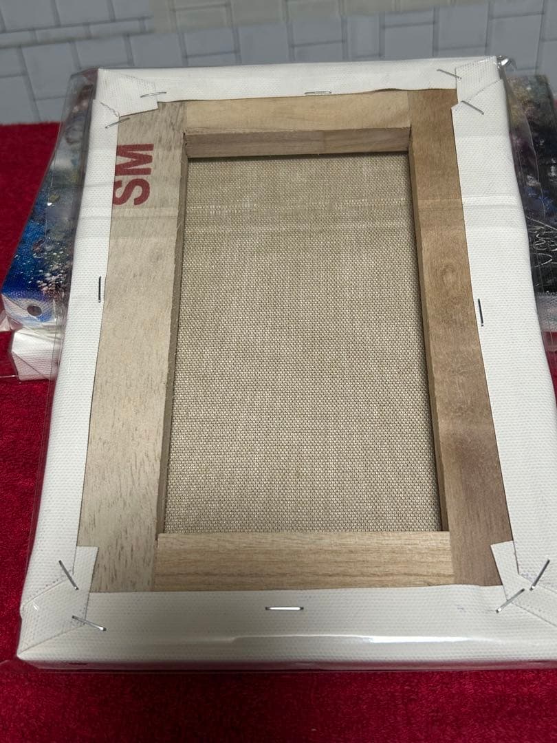 スプレーアートエデン ロゴ SMキャンパス複製画直筆サイン入り